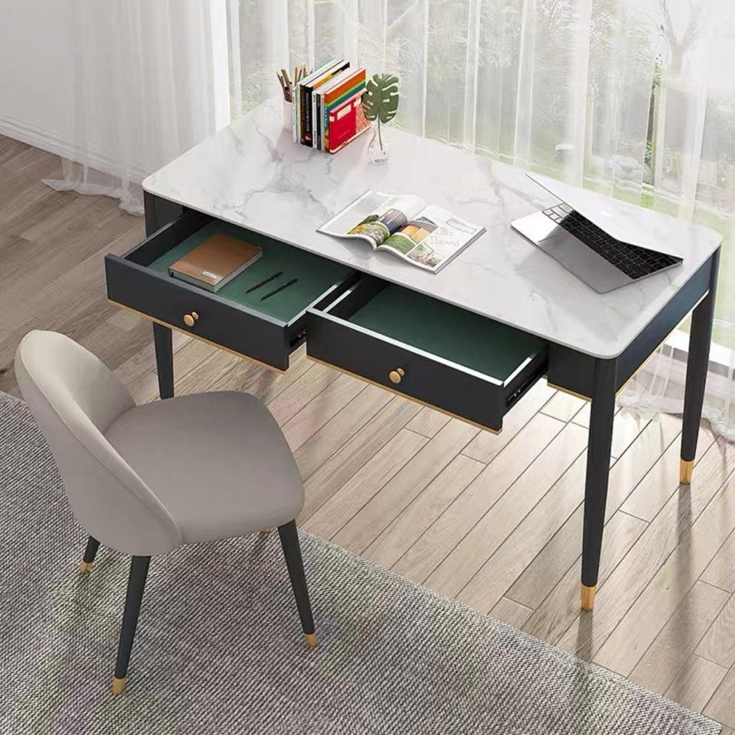 KENNETH Victorian Sintered Stone Study Table