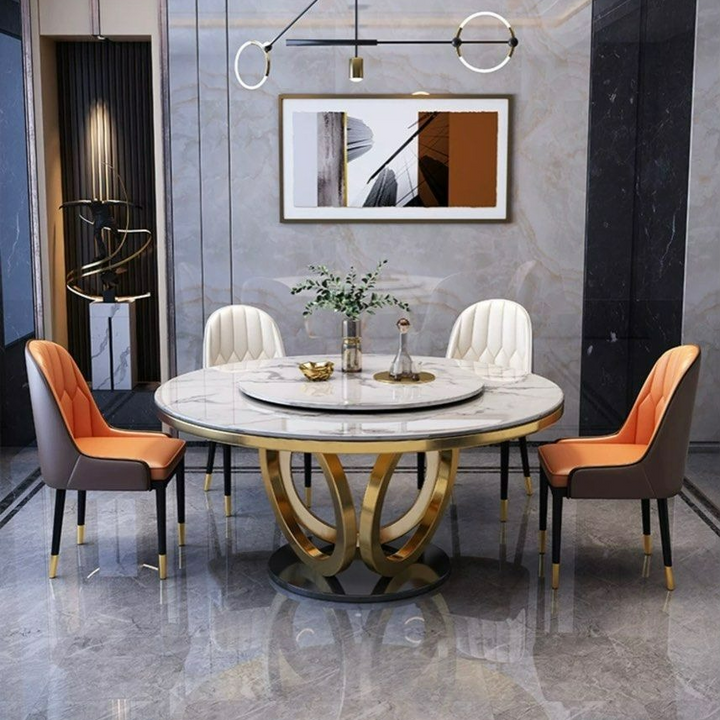 MAVON Luxurious Round Dining Table
