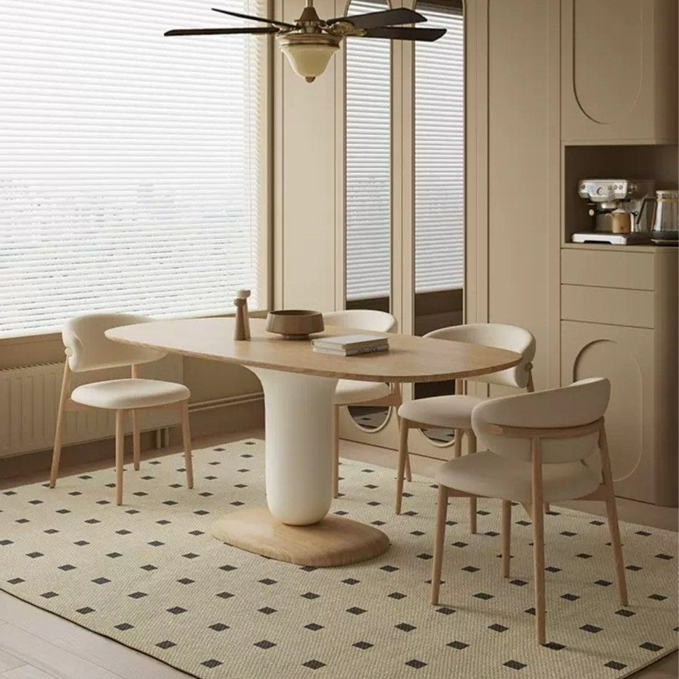 TITO Japandi Solid Wood Dining Table