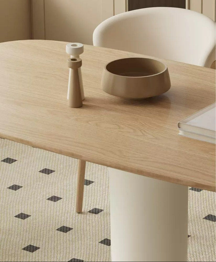 TITO Japandi Solid Wood Dining Table