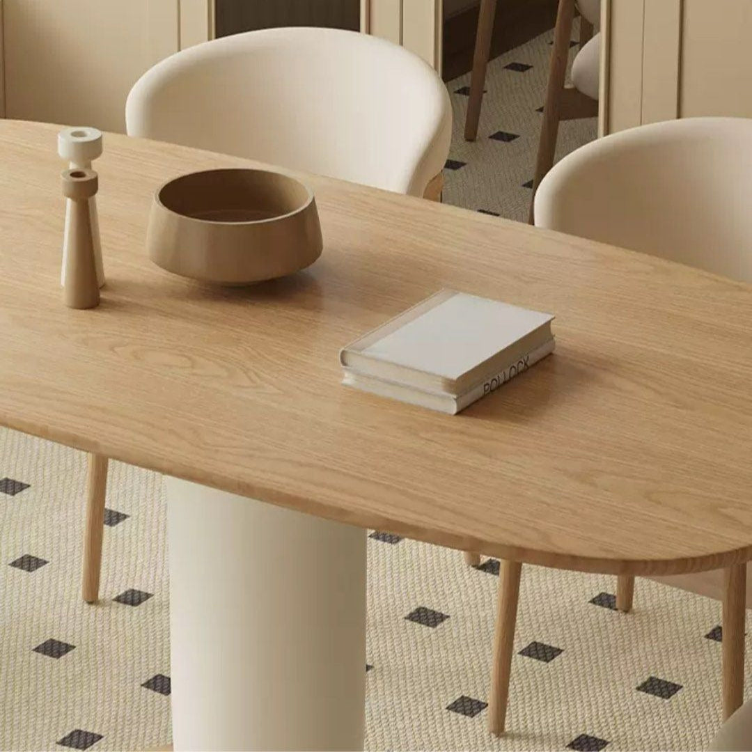 TITO Japandi Solid Wood Dining Table