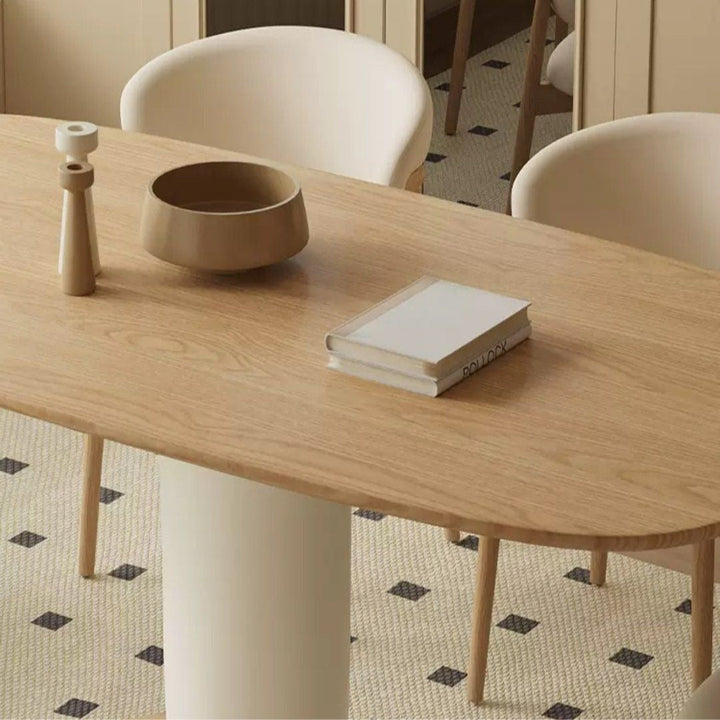 TITO Japandi Solid Wood Dining Table