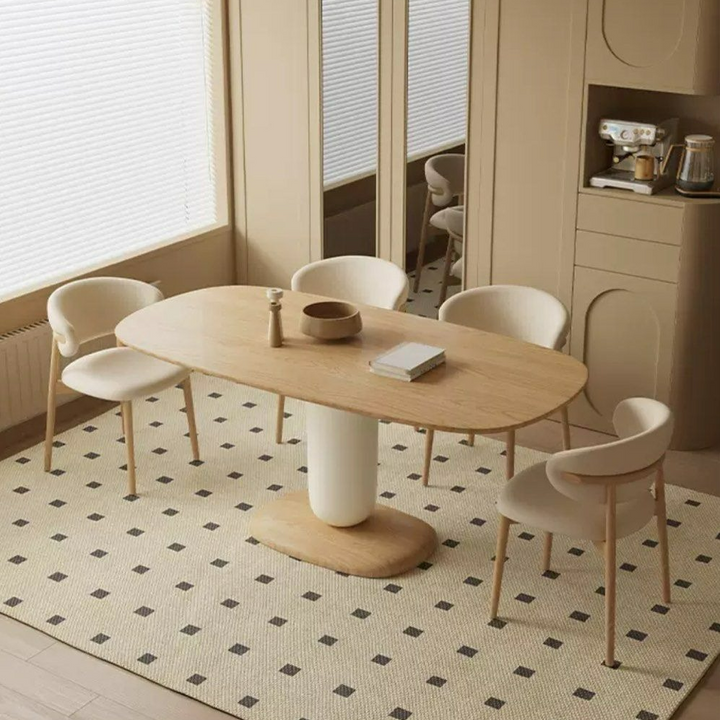 TITO Japandi Solid Wood Dining Table