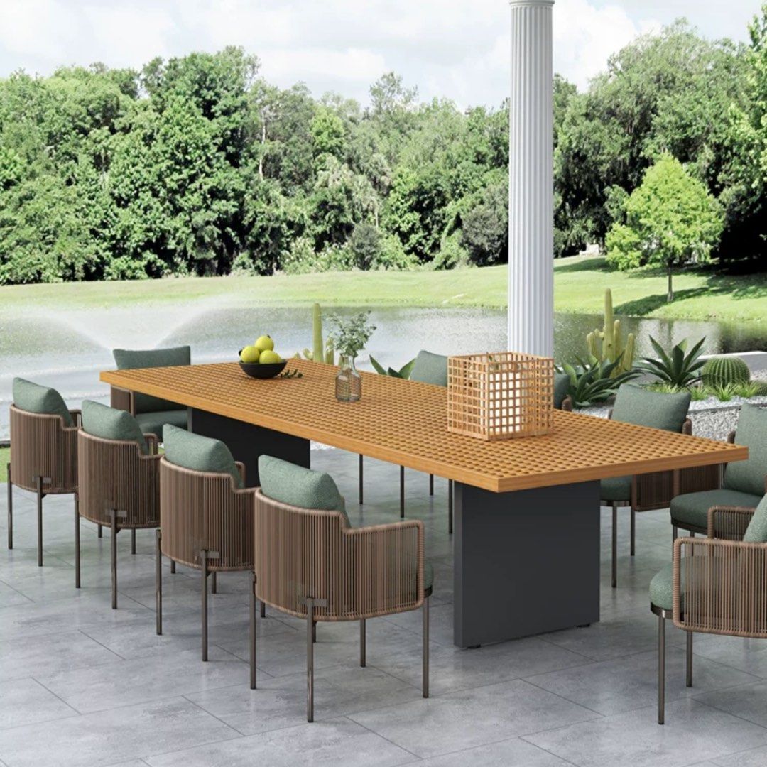 TYLER Modern Outdoor Table & Chairs