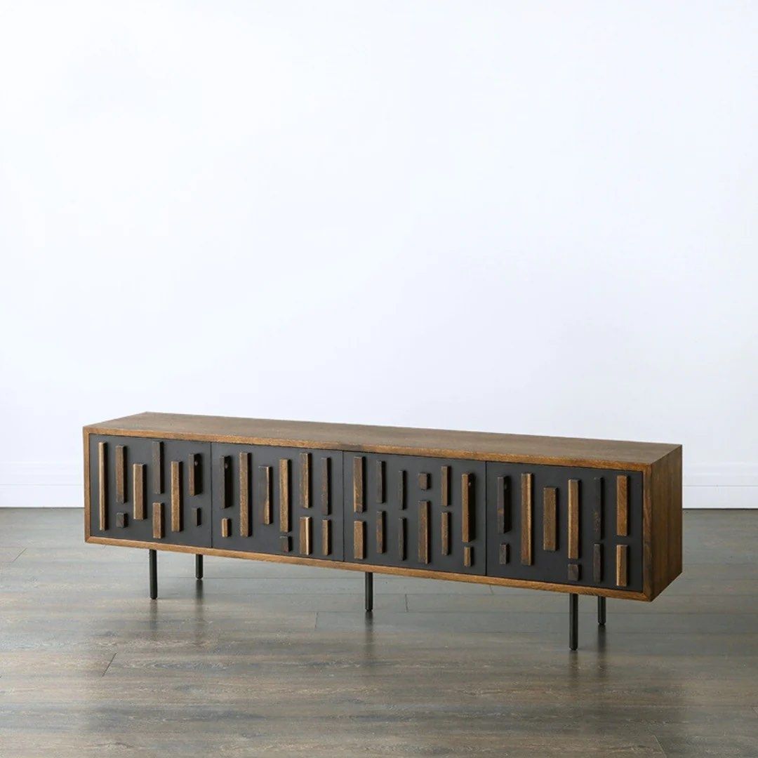 TAROS Wood TV Console