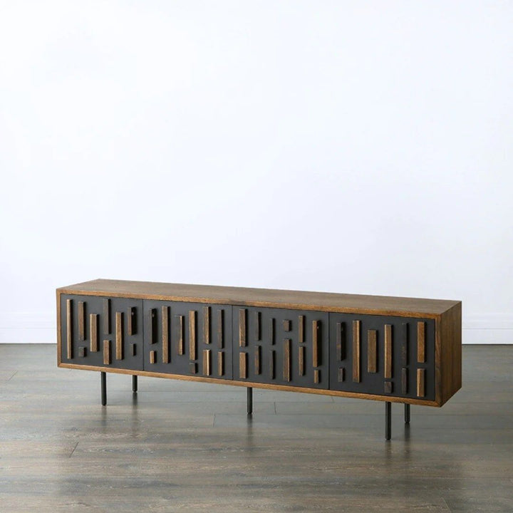 TAROS Wood TV Console