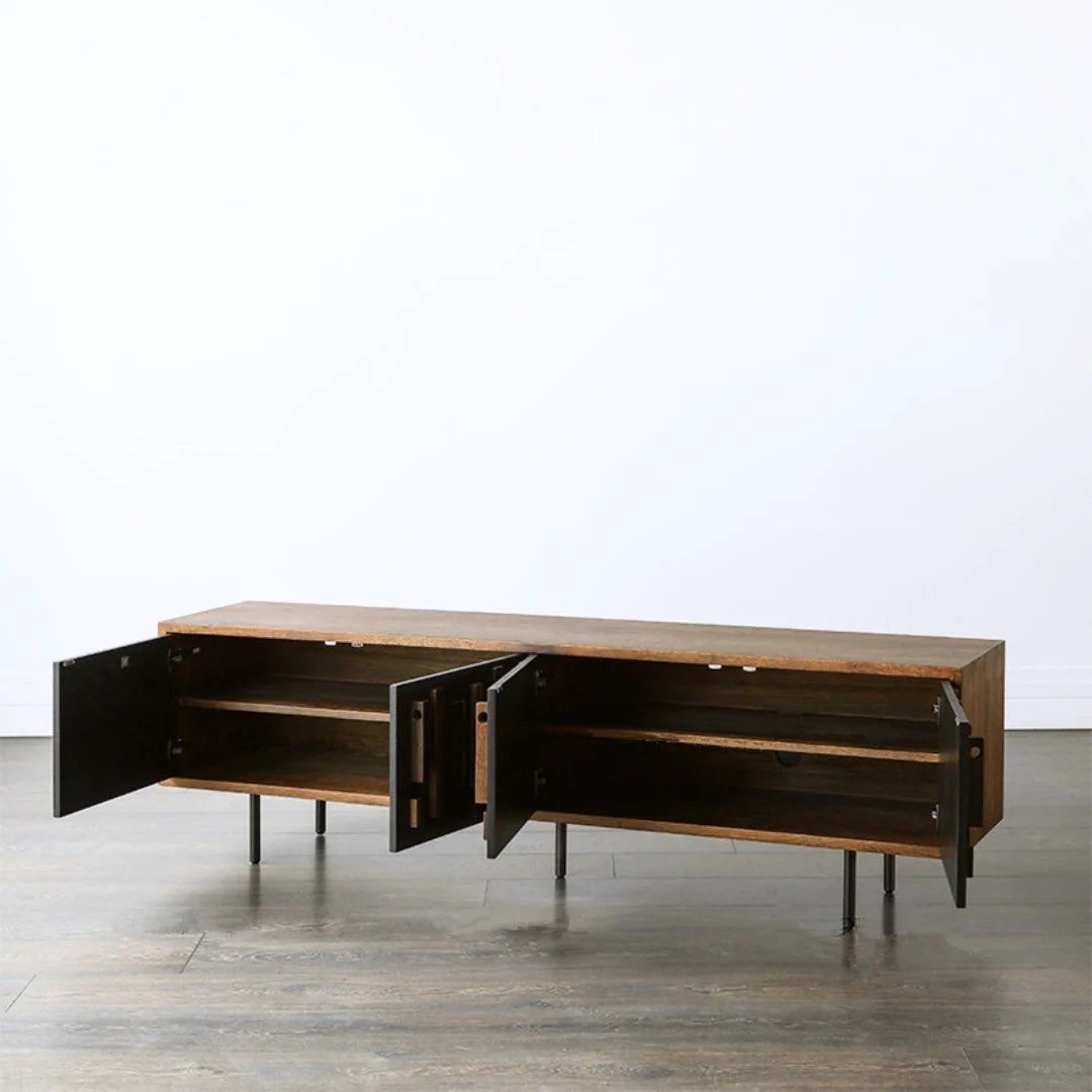 TAROS Wood TV Console