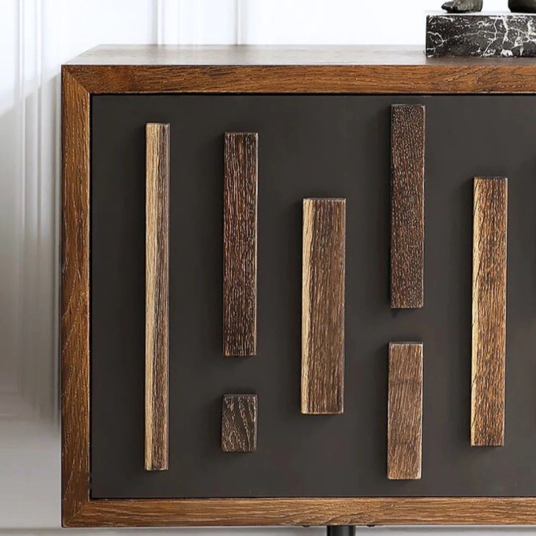 TAROS Wood TV Console