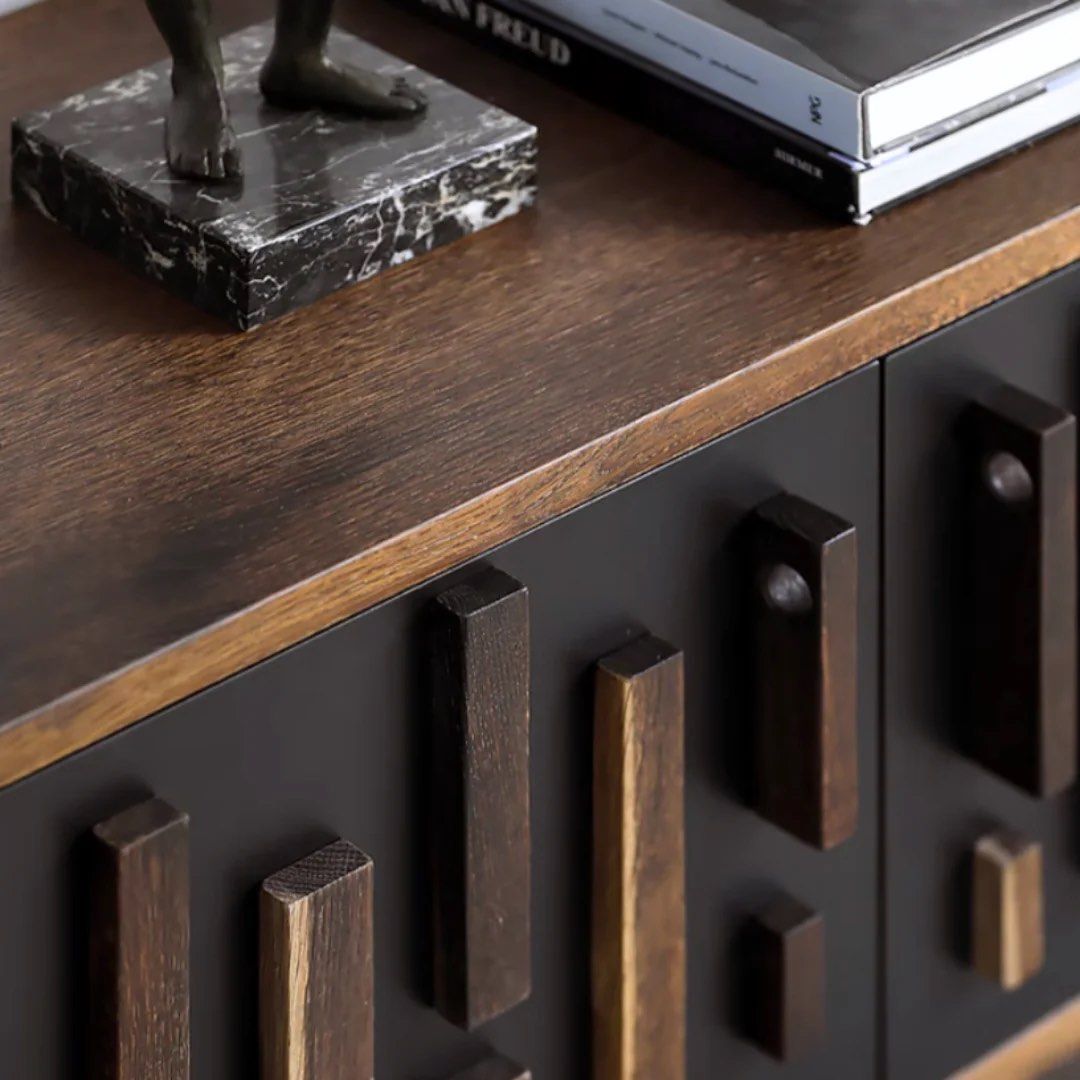 TAROS Wood TV Console