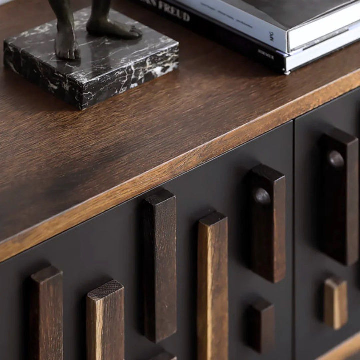 TAROS Wood TV Console