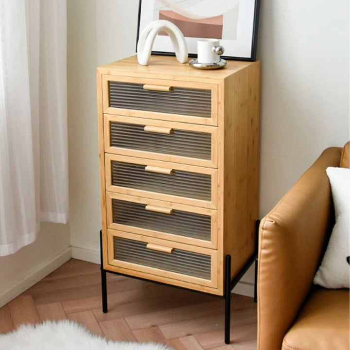BENEDICTUS Scandinavian Solid Wood Chest of Drawers