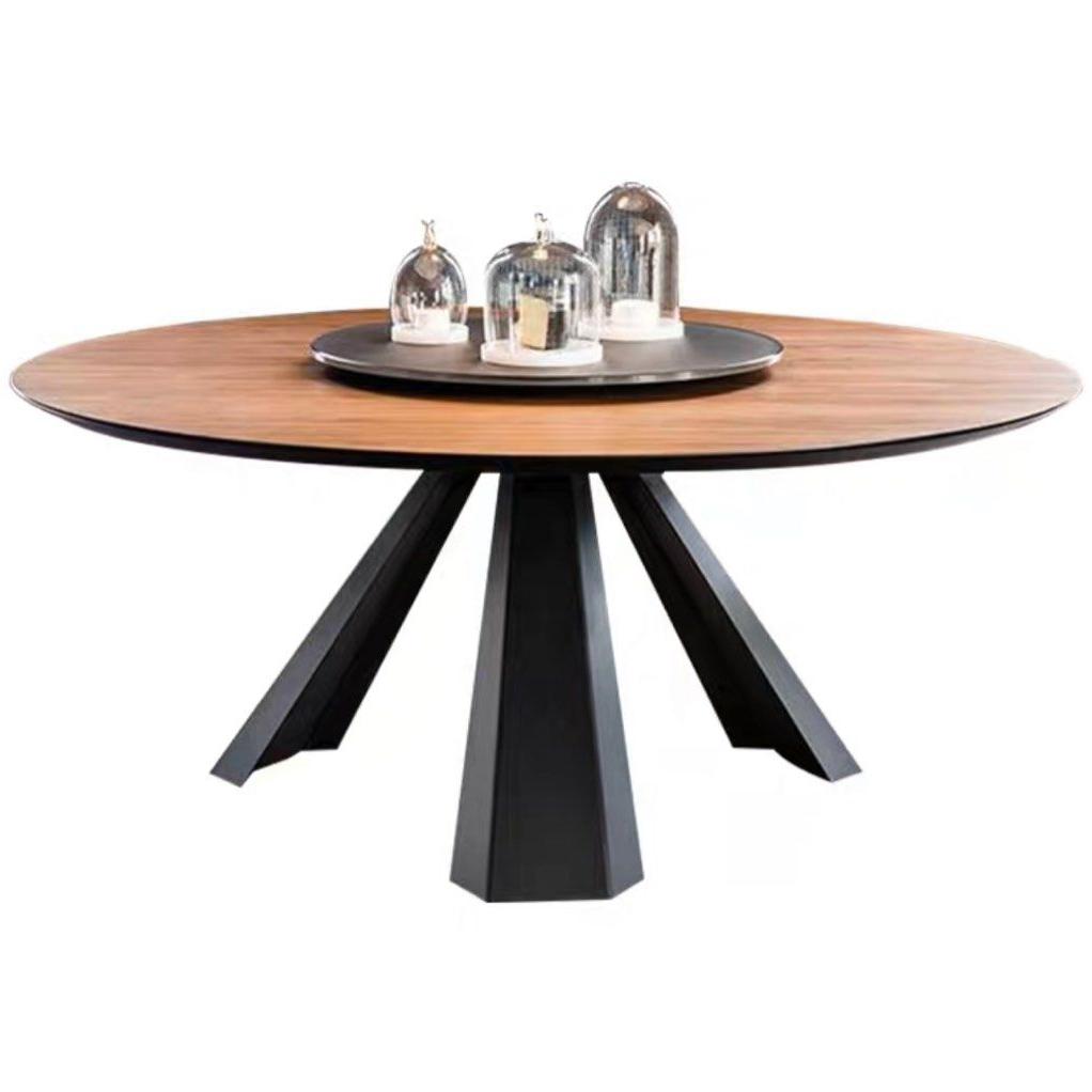 BOWEN Rustic Solid Wood Dining Table