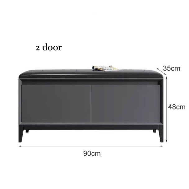 RAINA Modern Shoe Storage Bench