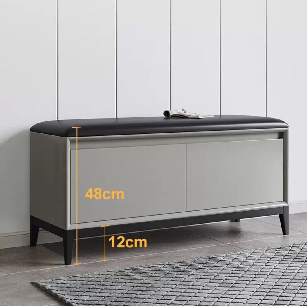 RAINA Modern Shoe Storage Bench