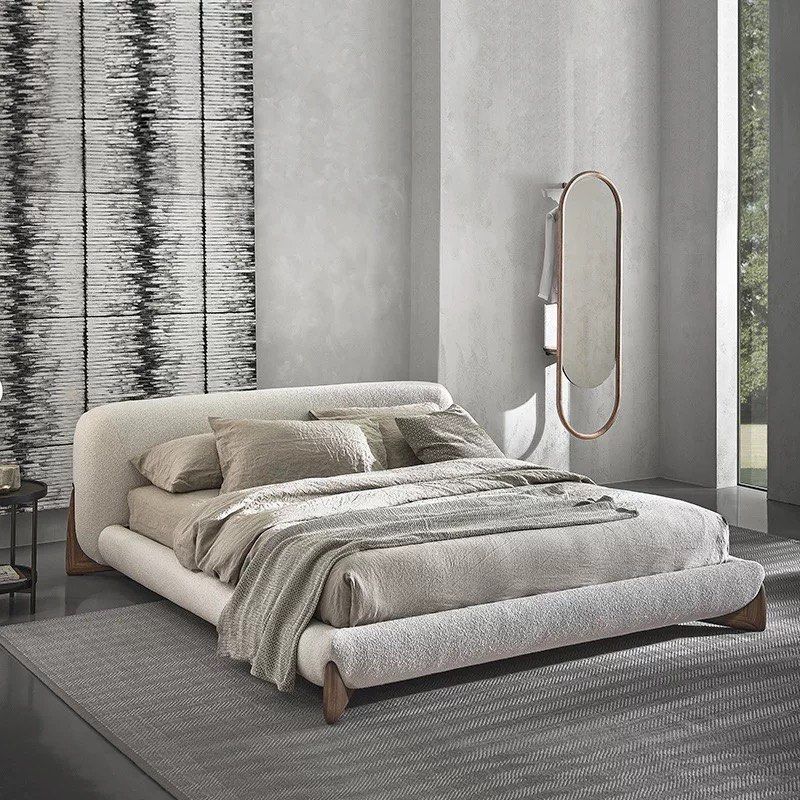 DIVEN Modern Boucle Bedframe