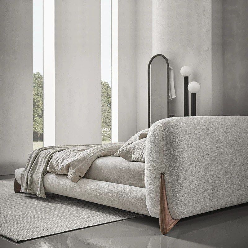 DIVEN Modern Boucle Bedframe