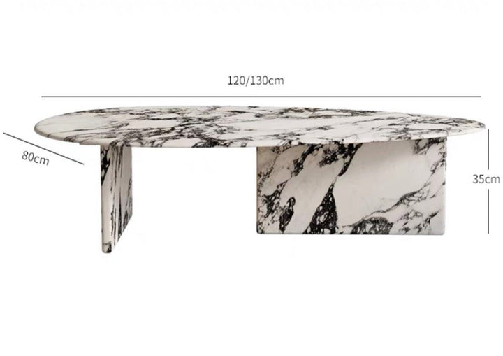 TERESA Modern Marble Coffee Table