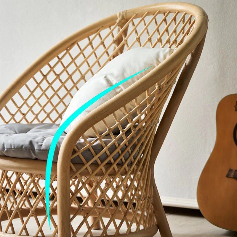 DIVZ Rattan Balloon Chair