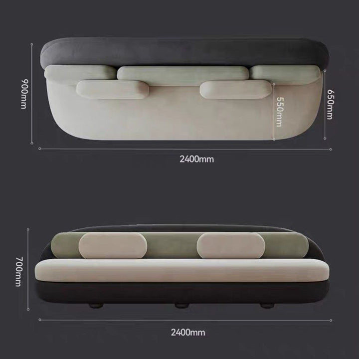 VERCEL Modern Fabric Sofa