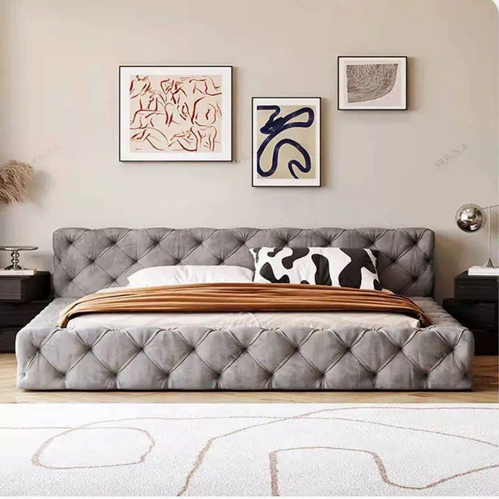 DOVO Modern Velvet Bedframe