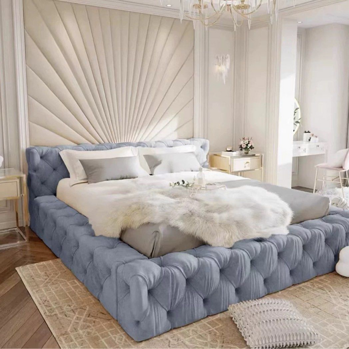 DOVO Modern Velvet Bedframe