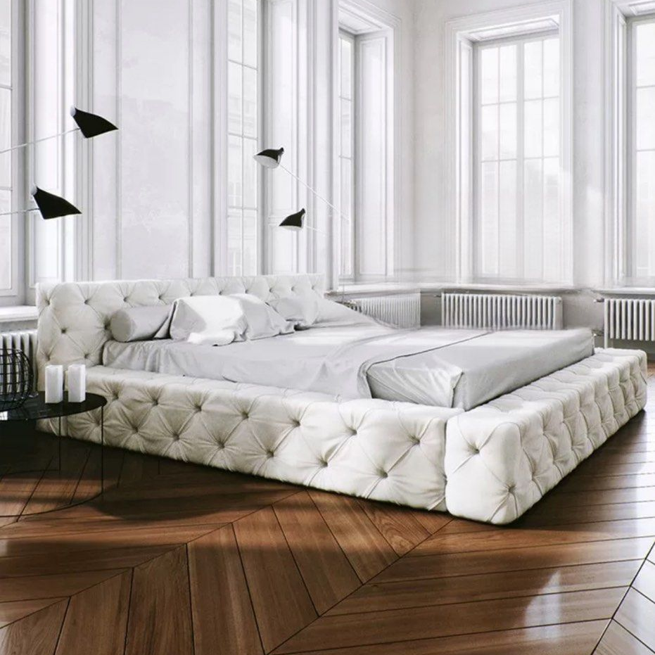 DOVO Modern Velvet Bedframe