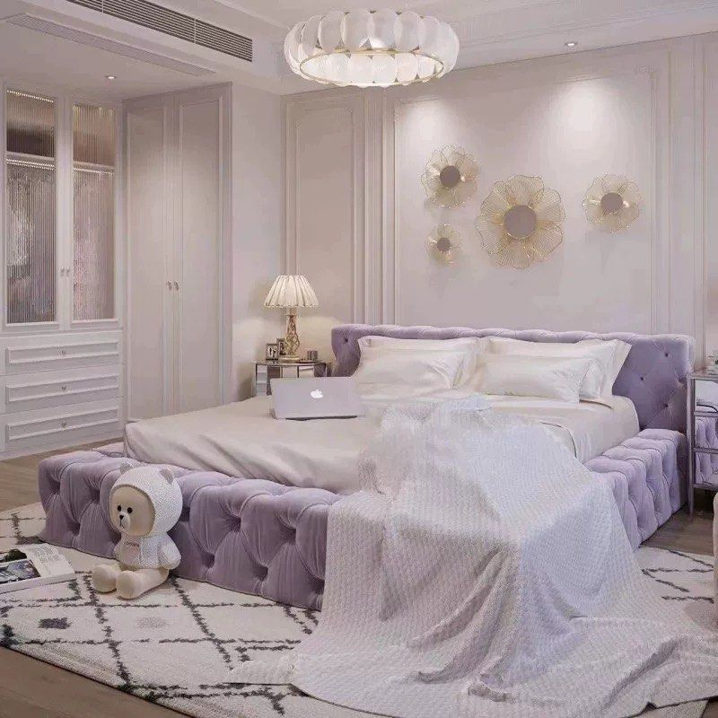DOVO Modern Velvet Bedframe