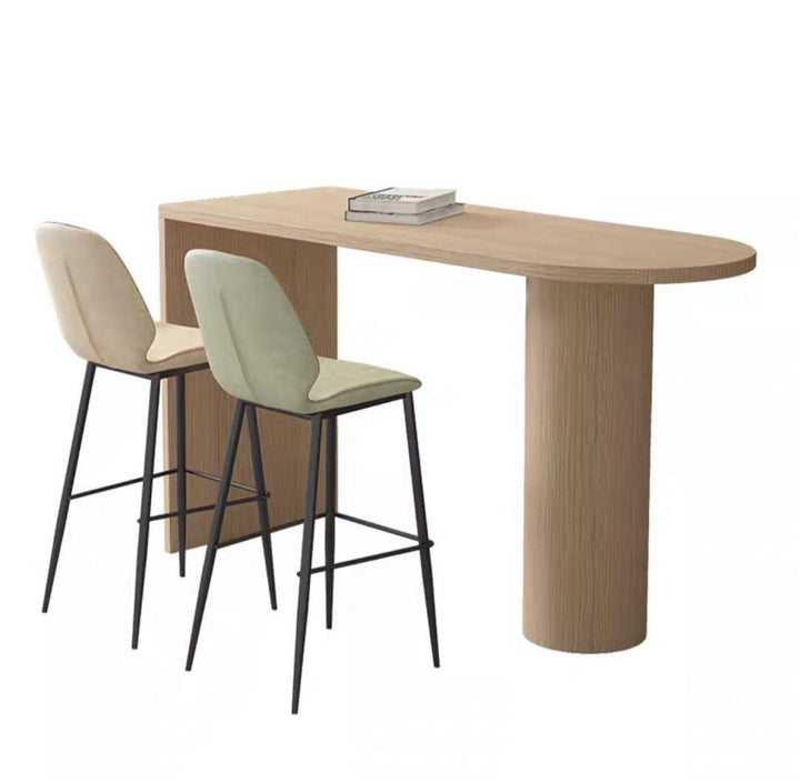 TILLE Modern Solid Wood Bar Table