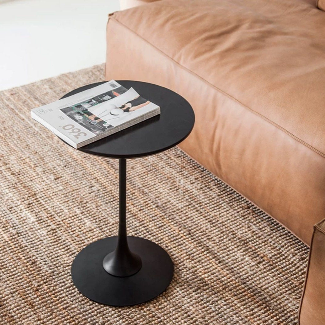LELITH Minimalist Wood Side Table