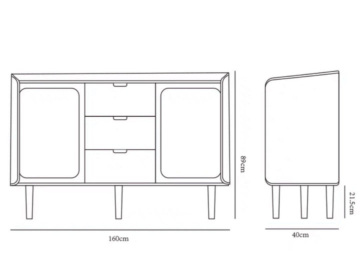 TONI Rustic Sideboard
