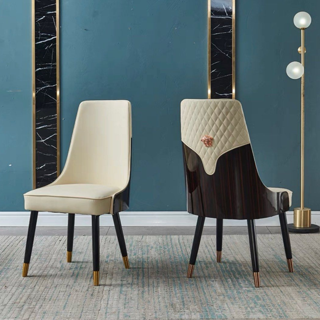 REID Italian High Back Dining Chair