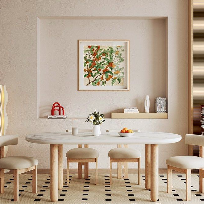 BENITEZ Modern Marble Dining Table