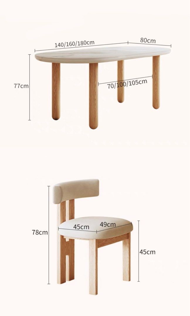 BENITEZ Modern Marble Dining Table