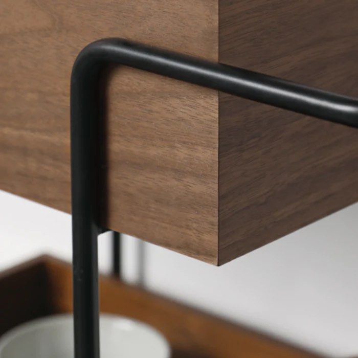 DRISM Wood Kitchen Trolley