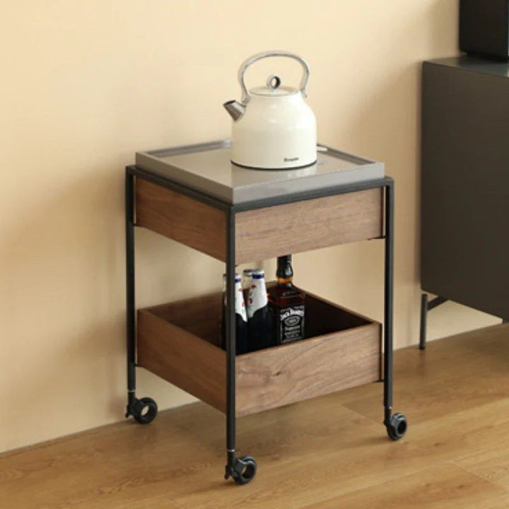 DRISM Wood Kitchen Trolley