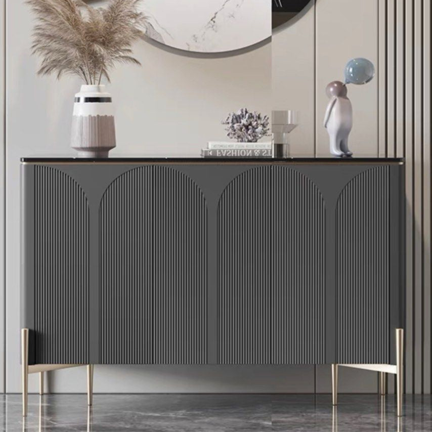 KASHEY Modern Marble Sideboard