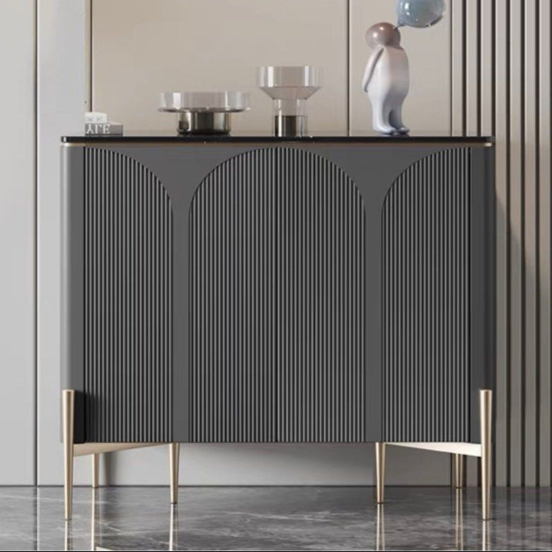 KASHEY Modern Marble Sideboard