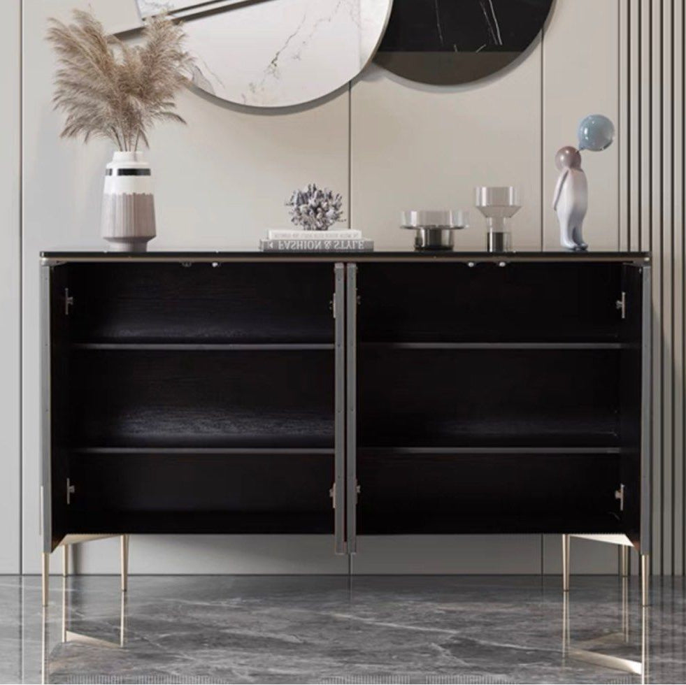 KASHEY Modern Marble Sideboard
