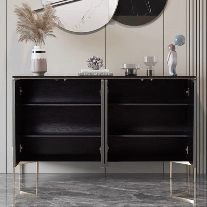 KASHEY Modern Marble Sideboard