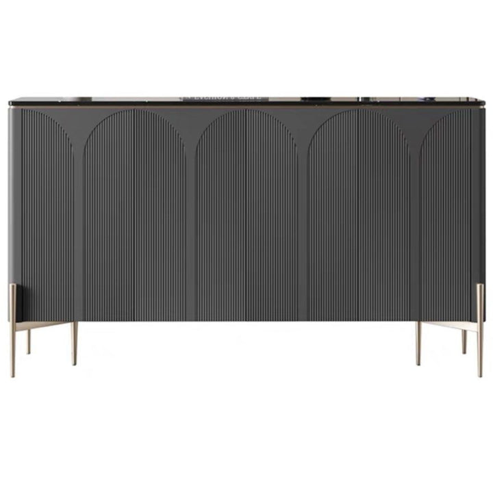 KASHEY Modern Marble Sideboard