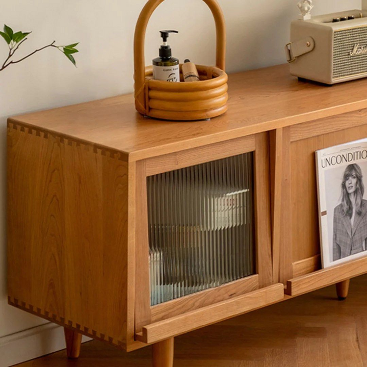 KYMA Solid Wood Tv Stand
