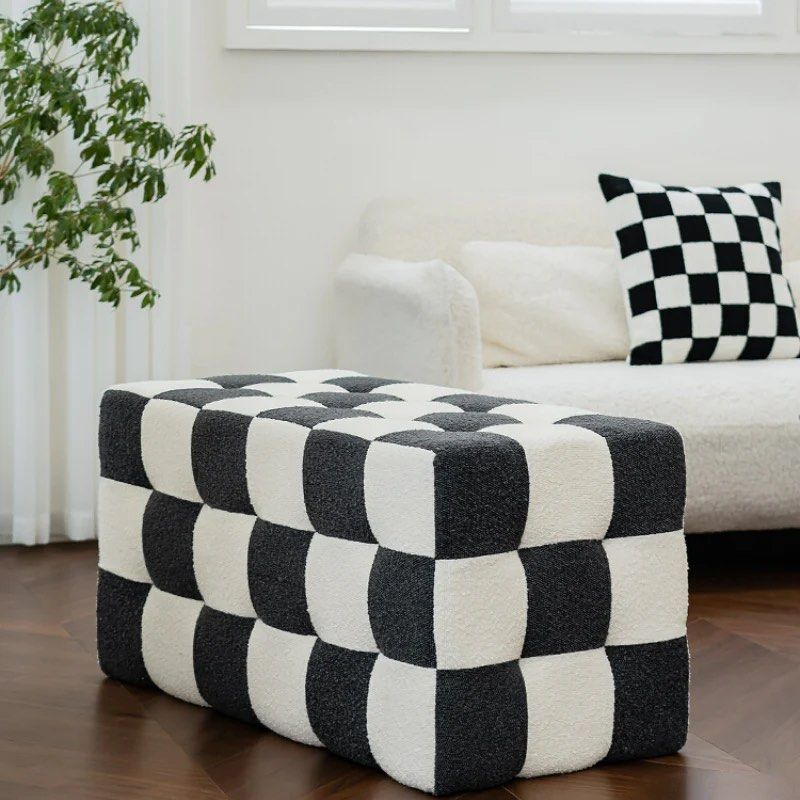 FABIO Checkerboards Ottoman