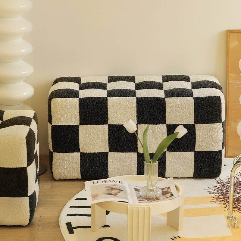 FABIO Checkerboards Ottoman