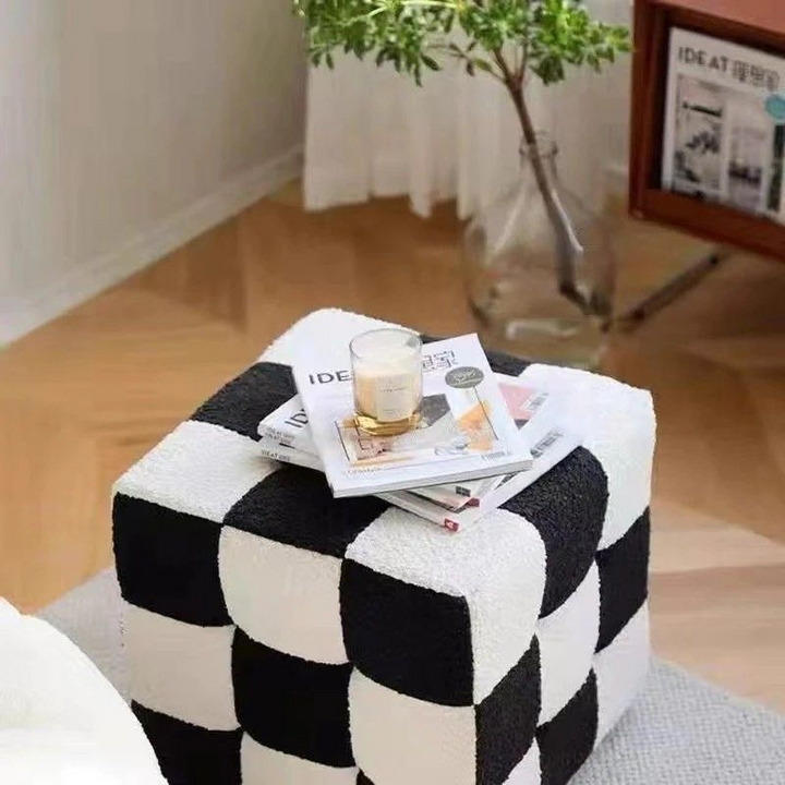 FABIO Checkerboards Ottoman