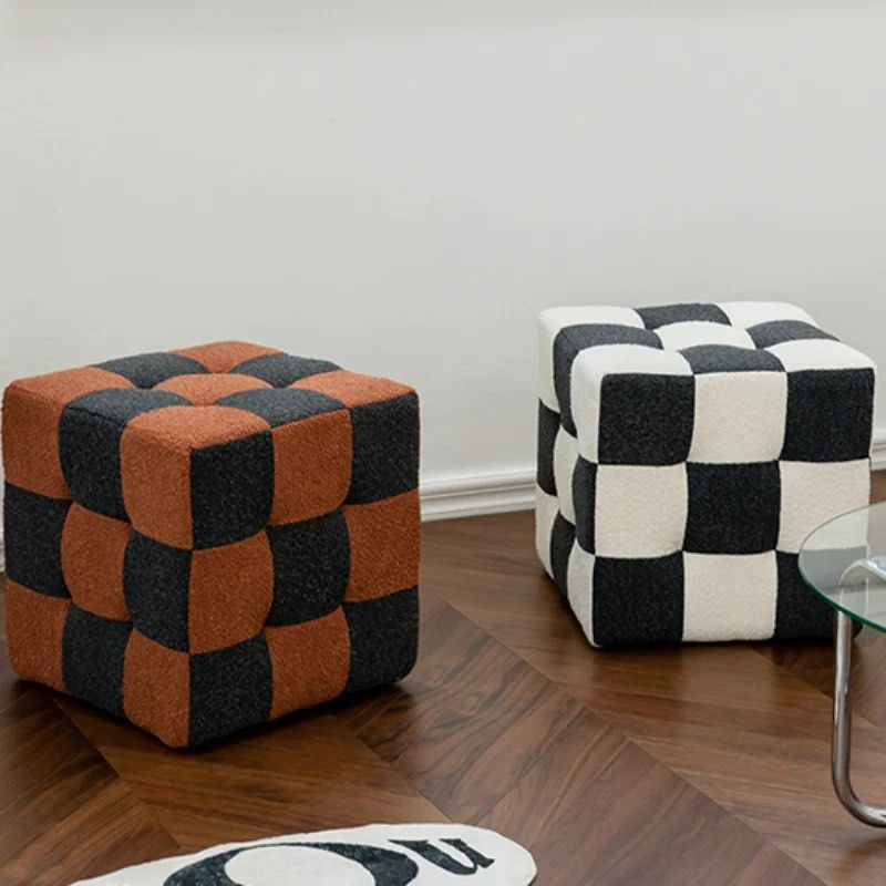 FABIO Checkerboards Ottoman