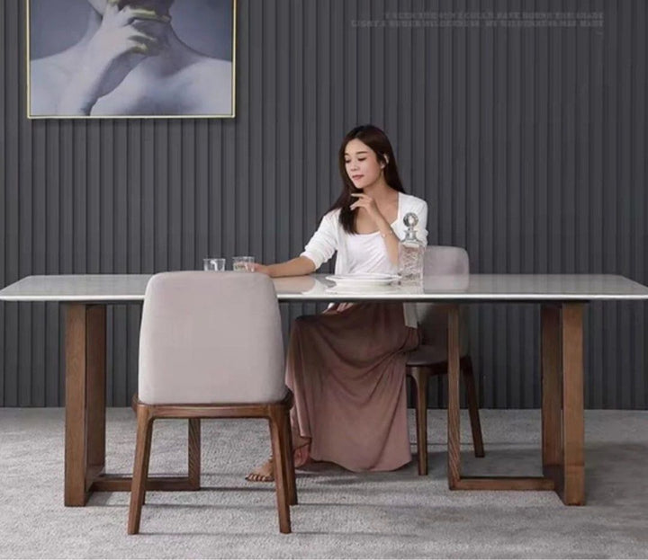 BERTOLINO Modern Marble Dining Table