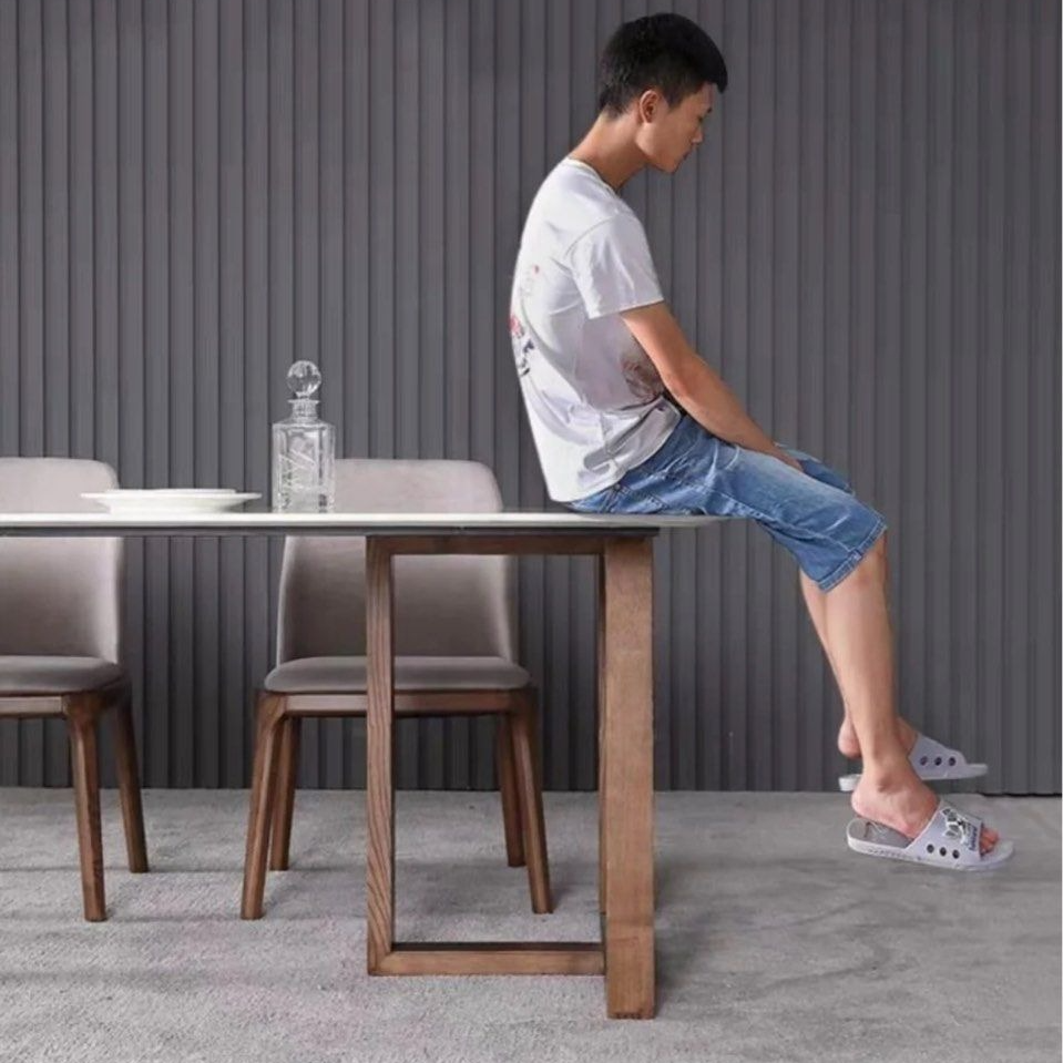 BERTOLINO Modern Marble Dining Table