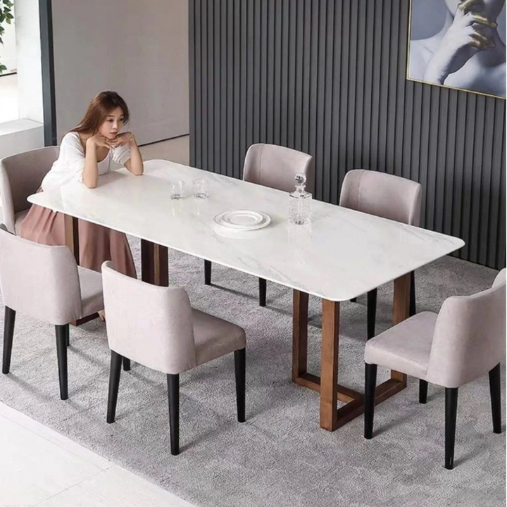 BERTOLINO Modern Marble Dining Table