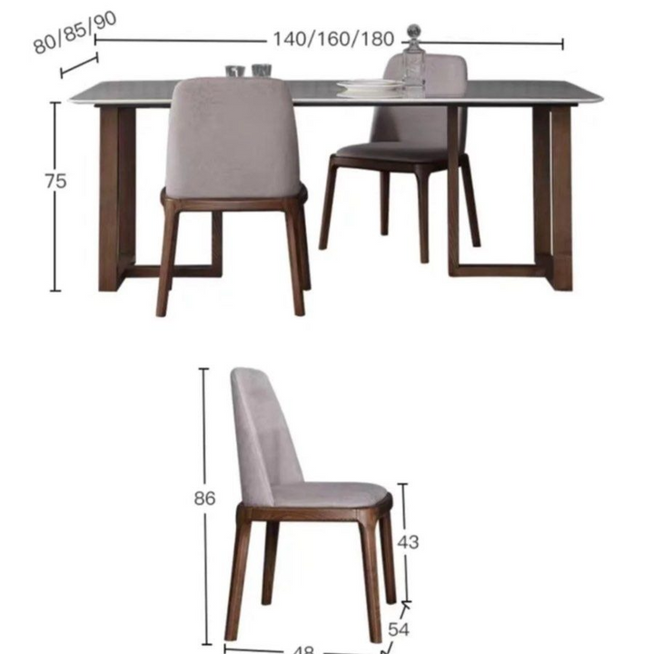 BERTOLINO Modern Marble Dining Table