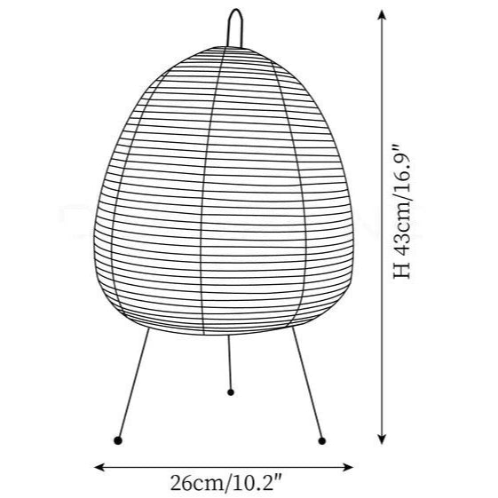 AKARI 1A Table Lamp
